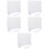 5 Sets Transparent Acrylic Memo Board For Home Message Recording 7