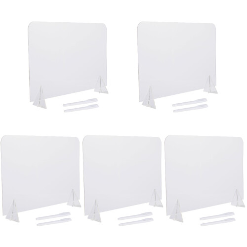 5 Sets Transparent Acrylic Memo Board For Home Message Recording 1