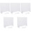 5 Sets Transparent Acrylic Memo Board For Home Message Recording 3