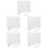 5 Sets Transparent Acrylic Memo Board For Home Message Recording 6