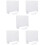 5 Sets Transparent Acrylic Memo Board For Home Message Recording 8