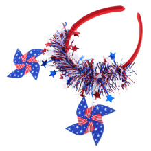 3Pcs Fourth Of July Hair Hoops Usa Patriotic Headbands For Kids Women