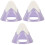 3Pcs Hamster Hideout House For Small Animals Sleeping Nest Decorative 5
