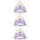 3Pcs Hamster Hideout House For Small Animals Sleeping Nest Decorative 10