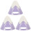 3Pcs Hamster Hideout House For Small Animals Sleeping Nest Decorative 4