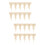 20 Sets Flower Packing Box Handheld Wrapping Bouquet Decorative 7