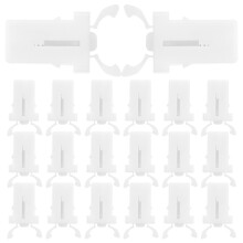 80 Pcs Trash Can Lock Replacement Push Button For Waste Bin Door