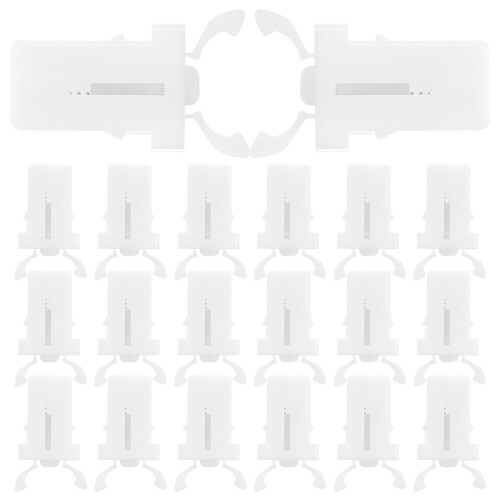 80 Pcs Trash Can Lock Replacement Push Button For Waste Bin Door