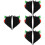 4 Pairs Motorcycle Fairing Spoiler 8