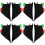 4 Pairs Motorcycle Fairing Spoiler 7