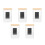 5Pcs Magnetic Kitchen Organizer For Refrigerator With Flip Cover 10
