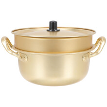 3 Sets Practical Kitchen Stockpot Soup Pot Instant Noodles Pan