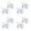8 Pcs Push Button Spigot Replacement For 12L Water Coolers And Jugs 4