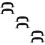 6Pcs Black Leather Suitcase Handle Replacement for Luggage and Toolbox 11