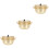 3 Sets Practical Kitchen Stockpot Soup Pot Instant Noodles Pan 5