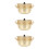 3 Sets Practical Kitchen Stockpot Soup Pot Instant Noodles Pan 8