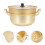 3 Sets Practical Kitchen Stockpot Soup Pot Instant Noodles Pan 10