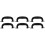 6Pcs Black Leather Suitcase Handle Replacement for Luggage and Toolbox 6