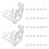 250 Pcs Rope Light Clips For Christmas Outdoor String Lights 3