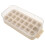 4Pcs 21-Grid Silicone Ice Cube Tray With Lid For Making 1