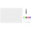 4Sets Portable Acrylic Desktop Whiteboard Memo Board for 1