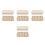4Pcs 21-Grid Silicone Ice Cube Tray With Lid For Making 10