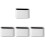 4Pcs Small Desktop Trash Can For Home Office Car Table Use 2