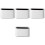 4Pcs Small Desktop Trash Can For Home Office Car Table Use 3