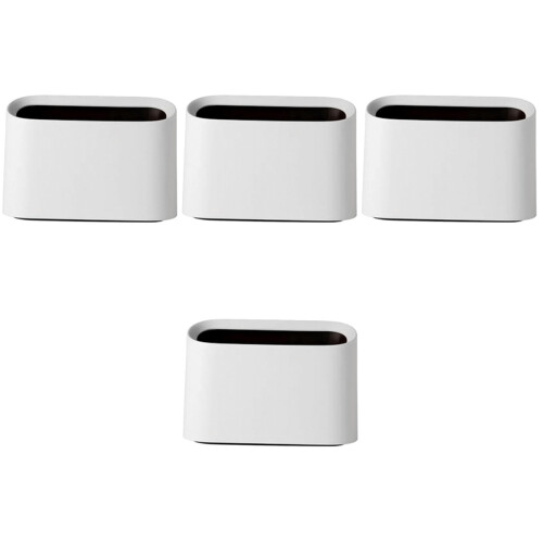 4Pcs Small Desktop Trash Can For Home Office Car Table Use 2