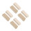 4Pcs 21-Grid Silicone Ice Cube Tray With Lid For Making 9