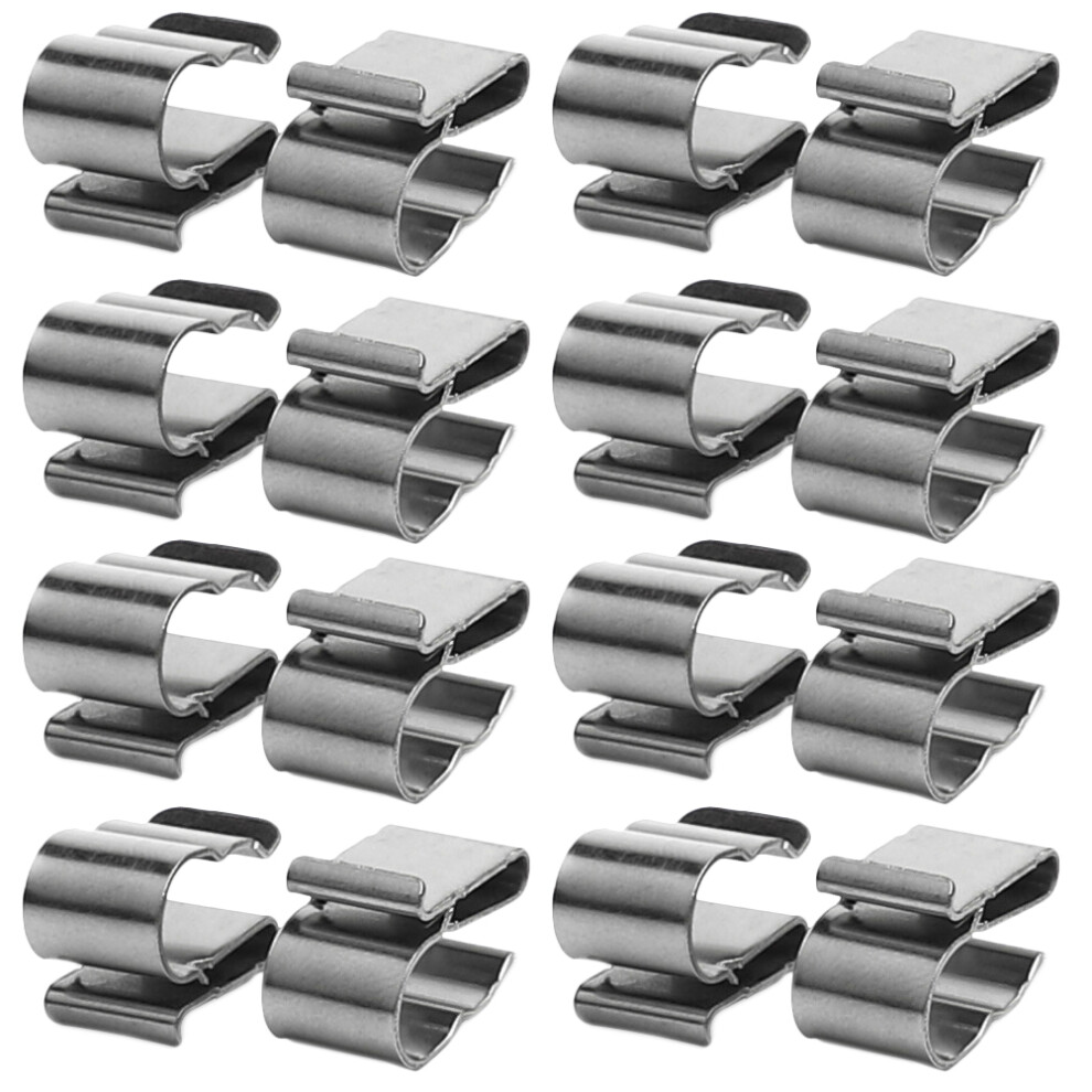 150 Pcs Solar Panel Cable Clips Wire Clamps Photovoltaic Anti-Rust 031862905318