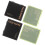 5 Sets Portable Oil Absorbing Sheets With Mirror And Puff 3
