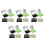 5 Sets Portable Oil Absorbing Sheets With Mirror And Puff 5