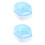 2Pcs Plastic Hamster Bathtub For Small Animals Mice Sauna Basin 5