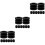 24 Pcs Table Foosball Bumper Replacement Gaskets 7