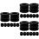 24 Pcs Table Foosball Bumper Replacement Gaskets 8