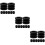 24 Pcs Table Foosball Bumper Replacement Gaskets 11