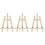 3Pcs Wood Kid Drawing Stand Message Board Display Rack 28X21Cm 5
