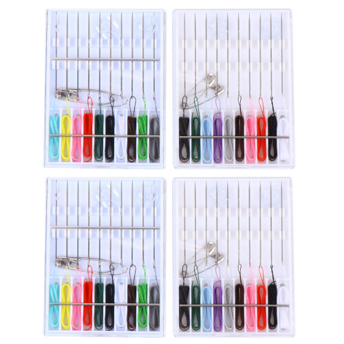 12 Boxes Sewing Tools Set Needle Thread Stitch Accessories