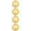 4Pcs Copper Eight Diagrams Mirror Blessing Decoration 8