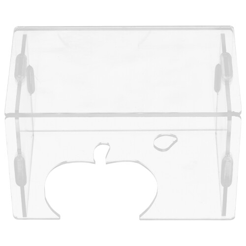5Pcs Hamster Hideout Clear Acrylic Small Animal House 1