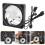 4Pcs Precision Argb Fan With Infinity Mirror For Pc Cooling 11