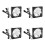 4Pcs Precision Argb Fan With Infinity Mirror For Pc Cooling 8