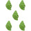 5Pcs Conch Shape 6-Hole Ceramic Ocarina Instrument 10