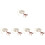 5Pcs Stone Tree Hanging Ornament For Car Rear View Mirror 7