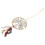 5Pcs Stone Tree Hanging Ornament For Car Rear View Mirror 3