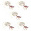 5Pcs Stone Tree Hanging Ornament For Car Rear View Mirror 10