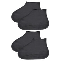 6 Pairs Latex Shoe Covers For Rain