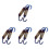 8 Pcs Spring Motorcycle Swivel Hook 4