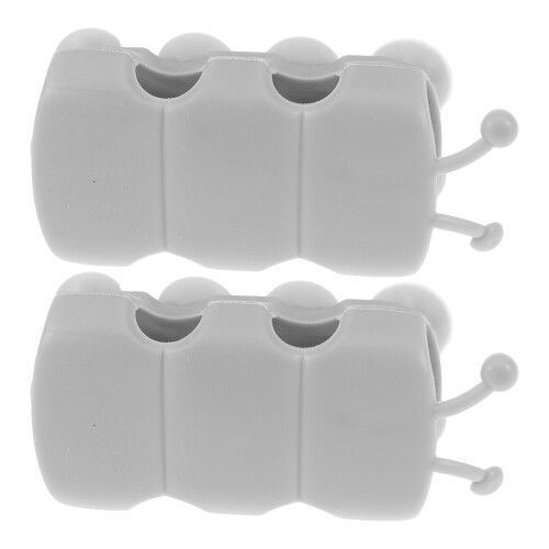 10 Pcs Adjustable Shower Holder Wall Mounted Suction Cup Bracket